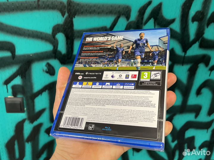 Fifa 23 игры диски на ps4