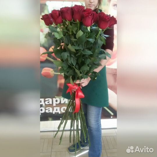 Роза 100 см в наличии