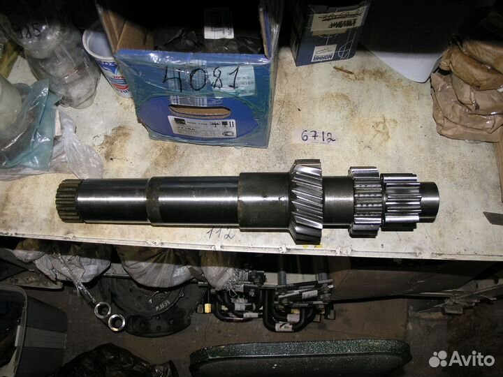 Вал кпп камаз евро промежуточный кпп-154
