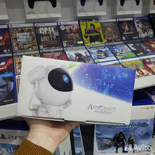 Ночник звездное небо проектор космонавт