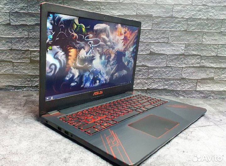 Игровой ноутбук asus core i5 / 512Gb / 8Gb / GTX