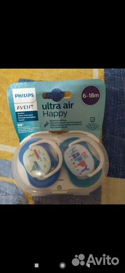 Пустышка avent 6 18