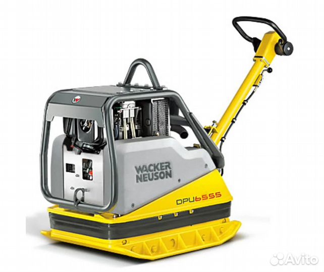 Аренда виброплиты Wacker Neuson DPU 6555H 518кг