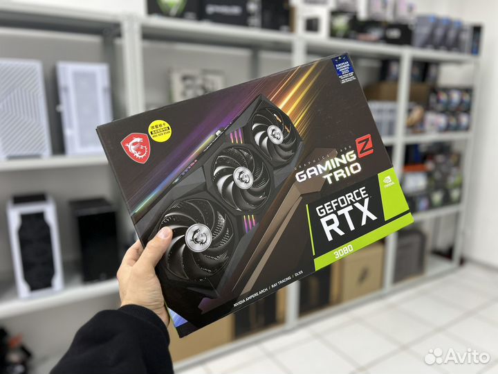 Видеокарта MSI RTX 3080 Gaming z в идеале