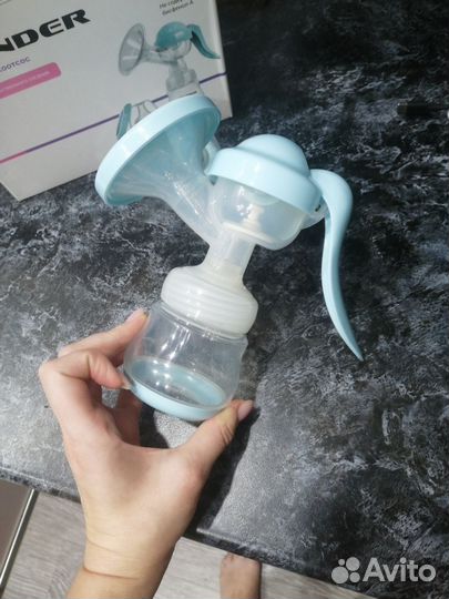 Молокоотсос ручной с бутылочкой