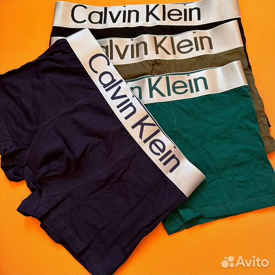 Мужские трусы. Calvin Klein в коробке 4 шт