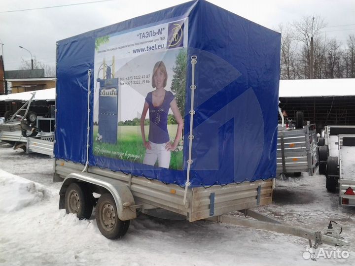 Тент на газель с надписями, рекламой и пр