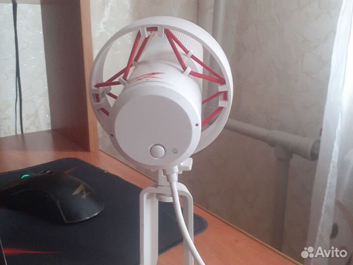 Микрофон zet gaming Koradji quatro белый