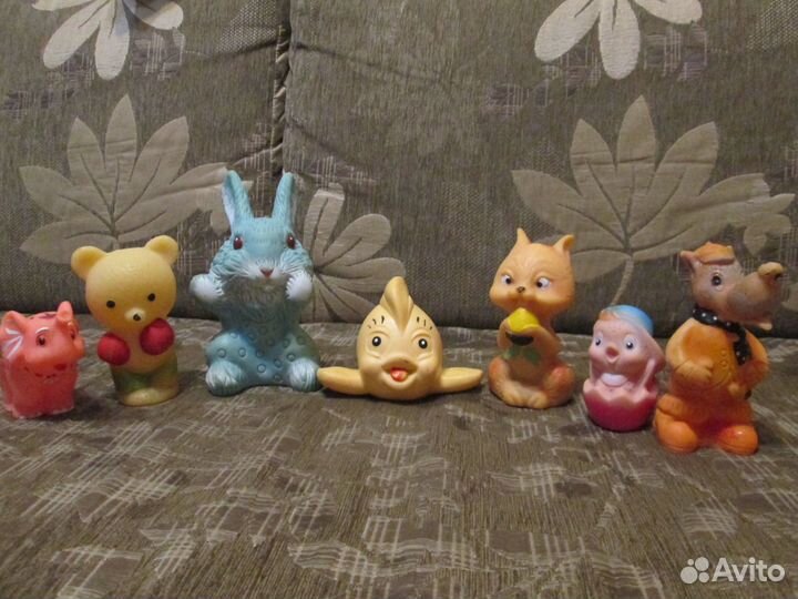 Игрушки резиновые СССР пакетом