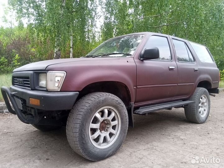 Toyota Hilux Surf 2.4 AT, 1991, 365 000 км