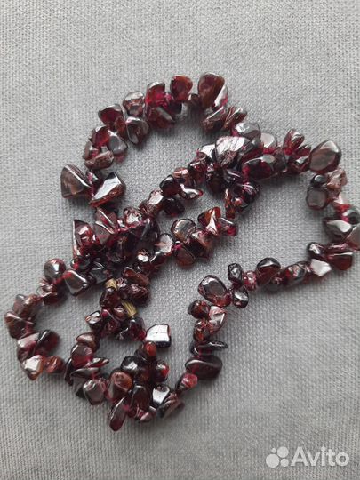 Бусы из натуральных камней бу