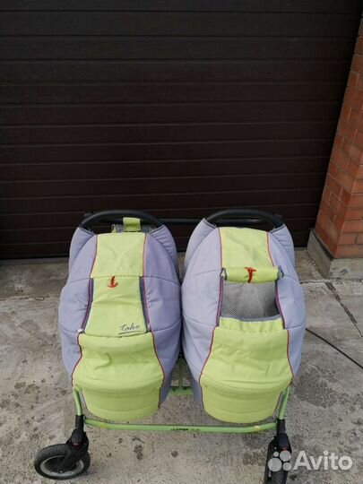 Коляска для двойни или погодок Tako Duo Jumper 2 в