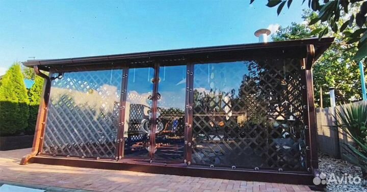 Мягкие окна для веранды