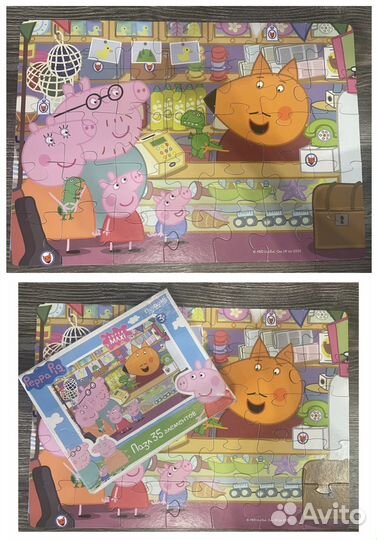 Пазлы Свинка пеппа