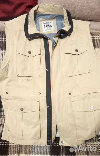 Мужская шапка, жилет