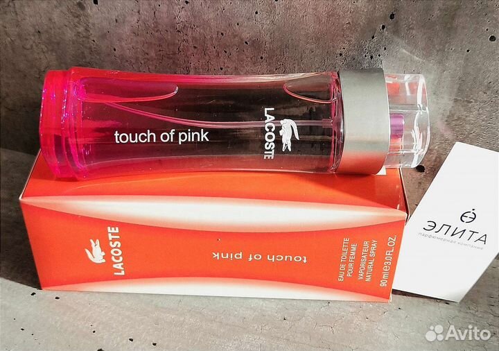 Туалетная вода Lacoste touch of Pink женская