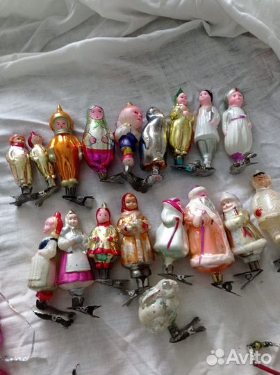 Елочные игрушки СССР