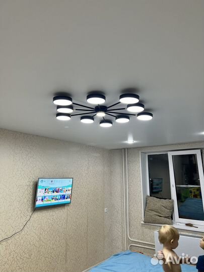 Люстра потолочная светодиодная новая