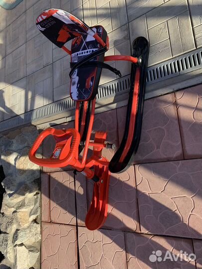 Детские санки снегокат