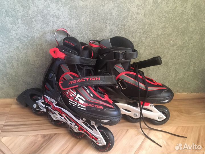 Роликовые коньки детские раздвижные