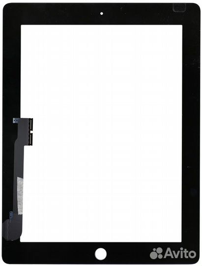 Тачскрин для iPad 3/4 черный OEM