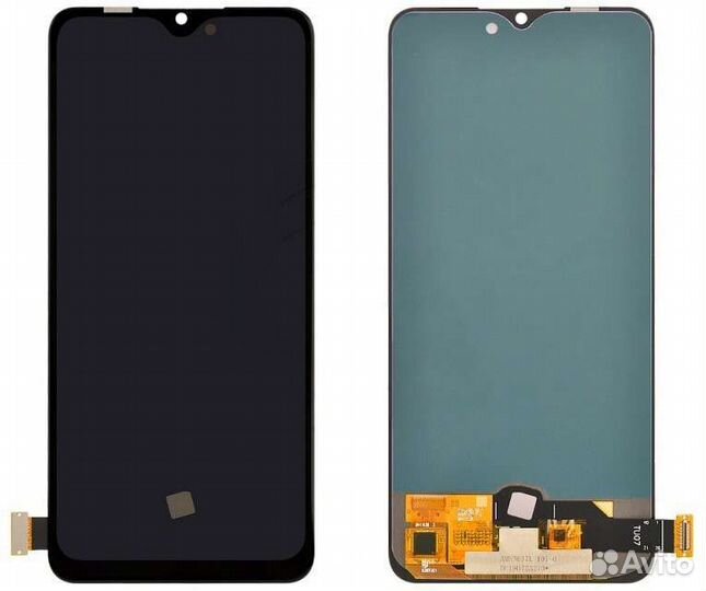 Дисплей для Vivo V17 Черный - (oled)