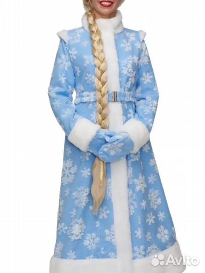 Костюм Снегурочки взрослый