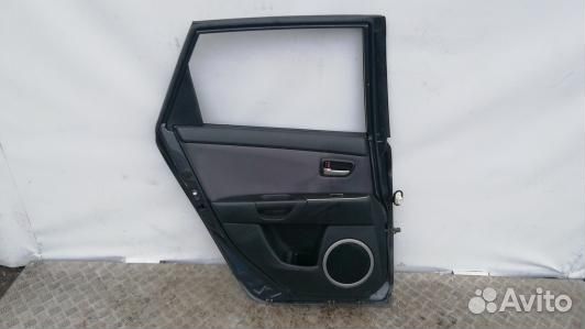 Дверь задняя левая mazda 3 1 (HBR14FG01)