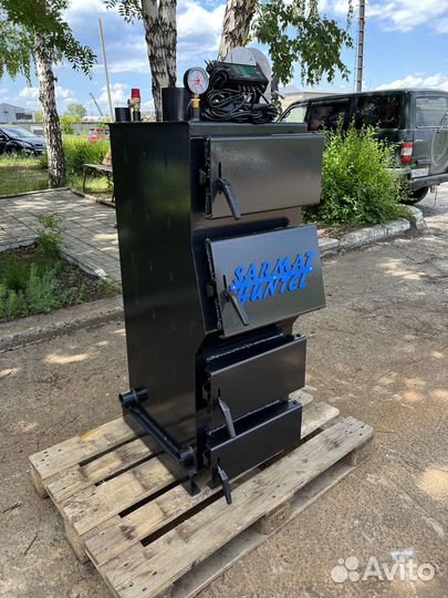 Твердотопливный котел длительного горения