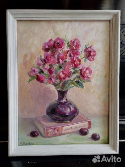 Картина маслом на холсте натюрморт