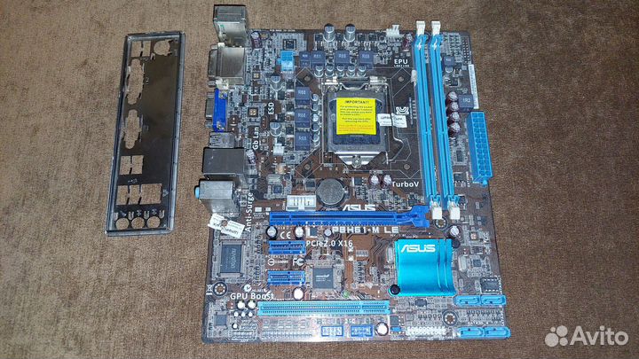 Материнская плата LGA1155 asus P8H61-M LE