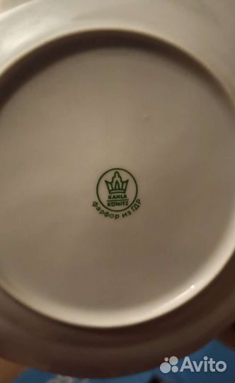 Чайный сервиз гдр роза