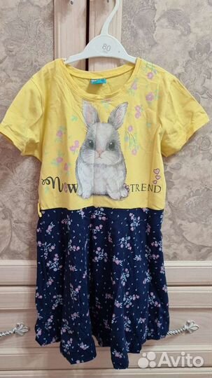 Вещи пакетом на девочку 122-128 рост