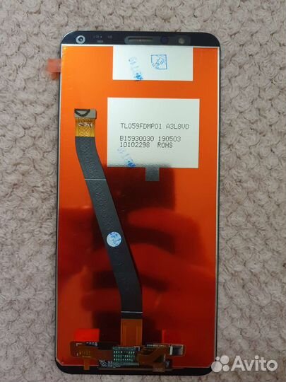 Дисплей Huawei Honor 7x чёрный с тачскрином