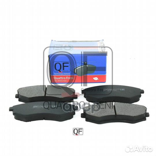 Колодки тормозные дисковые к-т qf52400 quattro