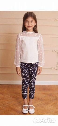 Блузка для девочки в школу 134р