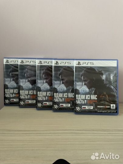 The last of us part 2 ps5 русская обложка новый