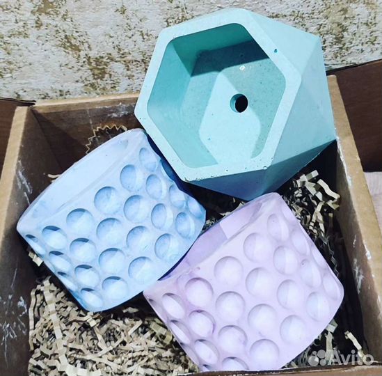 Кашпо наборами и по отдельности