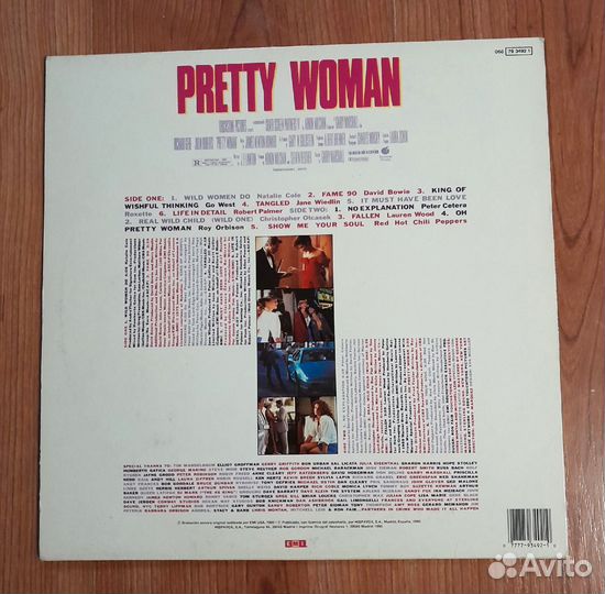 Винил Pretty Woman — муз. к фильму 