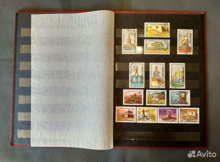 Альбом кляссер альбомные листы с марками СССР