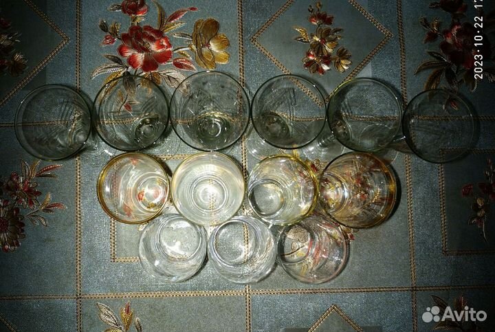 Стопки, рюмки стекло