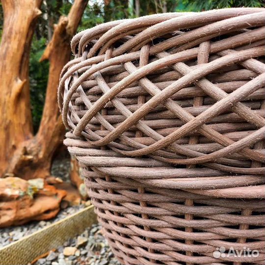 Садовое кашпо из экоротага