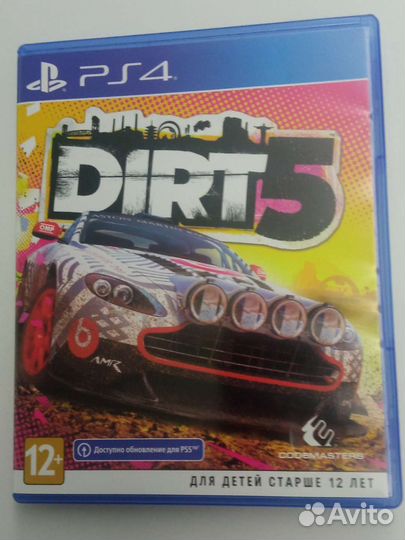Игра dirt 5 PS 4