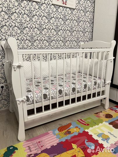 Детская кроватка северянка 120/60