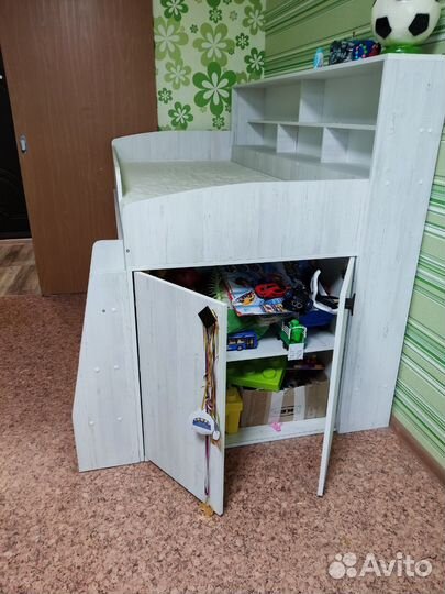 Кровать-чердак Малыш-5 от Ярофф + матрас 2хсторон