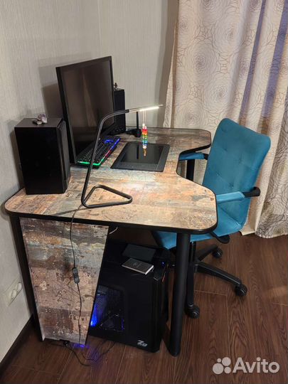 Рабочее место компьютерный стол + стул