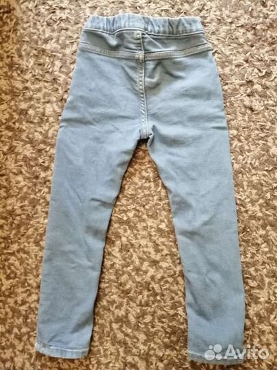 Джинсы для девочки 110