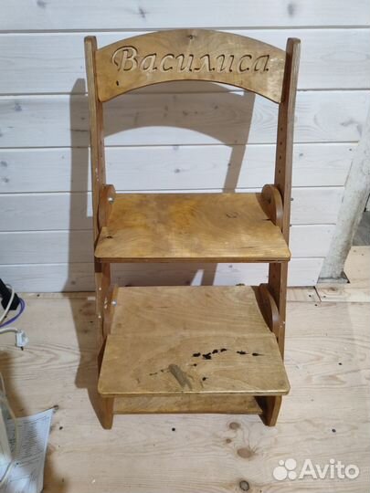 Детский стул, с регулировкой высоты