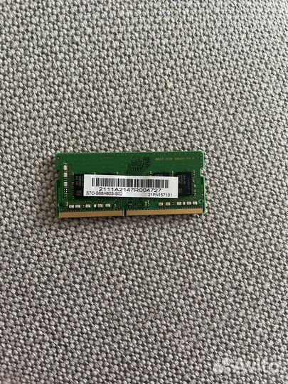 Оперативная память ddr4 8gb samsung для ноутбука