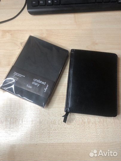 Ежедневник А6 (107х147 мм), 136 листов, чёрный